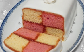 Battenberg sütemény gluténmentesen