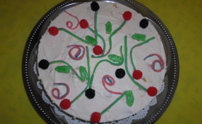 Sütés nélküli narancsos joghurttorta