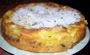 Almás-diós fahéjas gyors torta