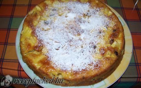 Almás-diós fahéjas gyors torta