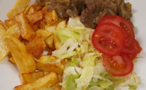 Hagymás rostélyos