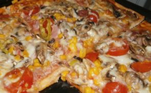 Szénhidrát csökkentett pizza