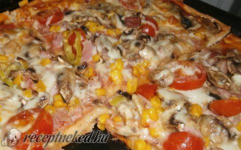 Szénhidrát csökkentett pizza