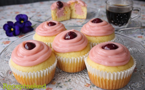 Puncsos cupcake
