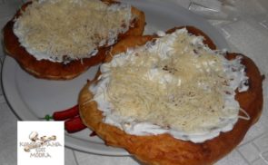 Burgonyás lángos
