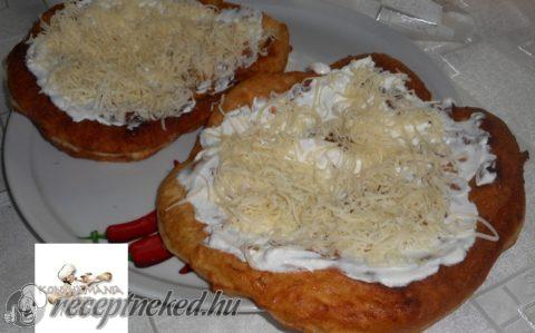 Burgonyás lángos