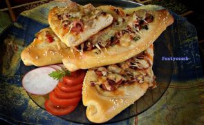 Töltött baguette