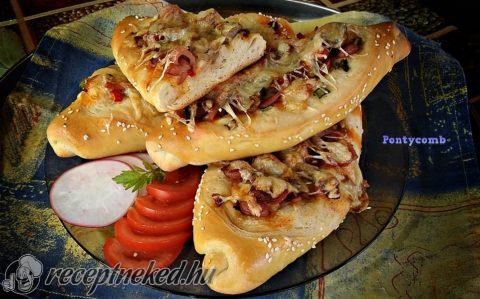Töltött baguette