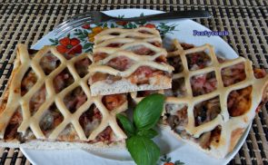 Rácsos pizza