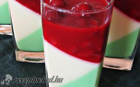 Tricolor pohárkrém