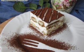 Tiramisu-tojás nélküli krémmel