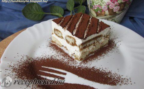 Tiramisu-tojás nélküli krémmel