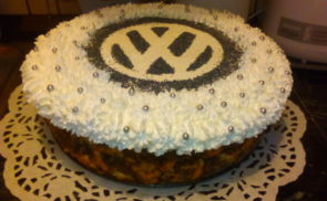 Mákos guba torta madártej krémmel