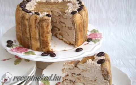 Gesztenyetorta sütés nélkül