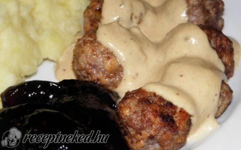 Köttbullar, a svéd fasírtgolyó