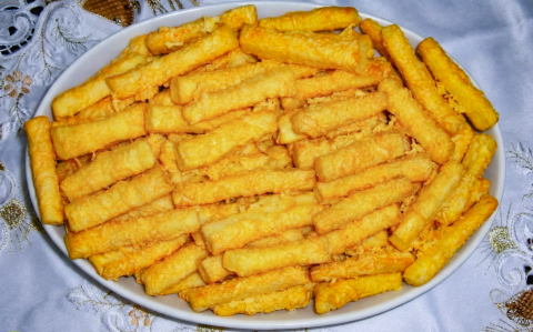 Ecetes sajtos rúd