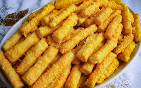 Ecetes sajtos rúd
