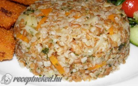 Zöldséges bulgur