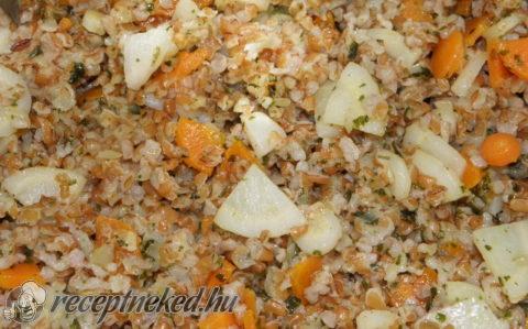 Zöldséges bulgur