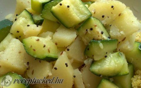 Cukkini – burgonya curry