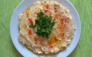 Szezámmagos csicseriborsókrém