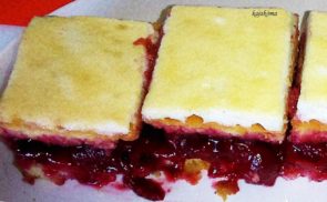 Meggyes pite szaftosan