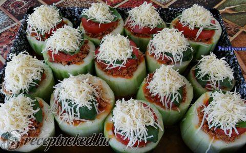 Töltött cukkíni bolognai módra