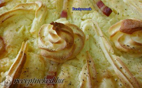 Krumplipüré torta (köret)