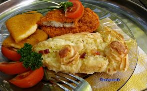 Krumplipüré torta (köret)