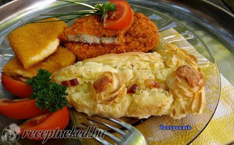 Krumplipüré torta (köret)