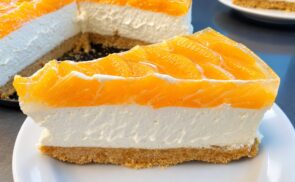 Barackos sajttorta