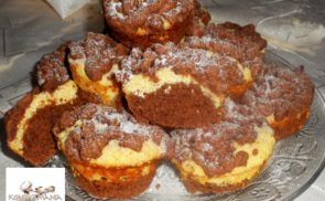 Reszelt túrós muffin
