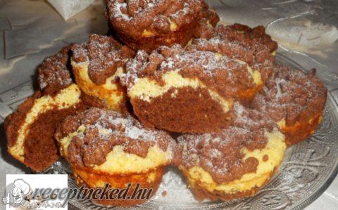 Reszelt túrós muffin