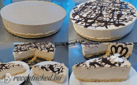 Kávés sajttorta