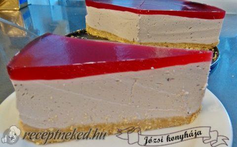 Málnás, áfonyás sajttorta