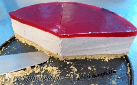 Málnás, áfonyás sajttorta