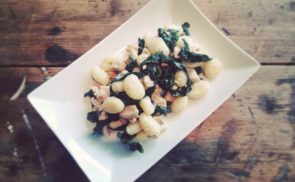 Csirkés spenótos gnocchi
