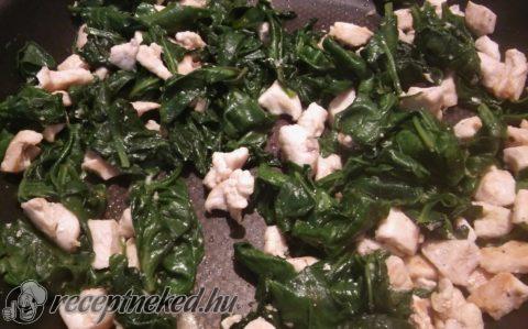 Csirkés spenótos gnocchi