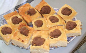 Csokigolyós  túró süti