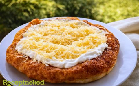 Burgonyás lángos