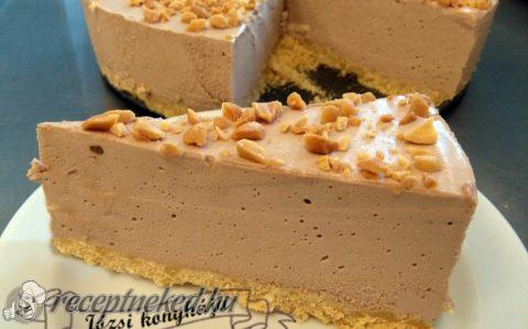 Nutellás sajttorta