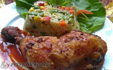 Chilis csirkecombok