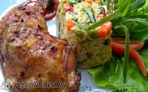 Chilis csirkecombok
