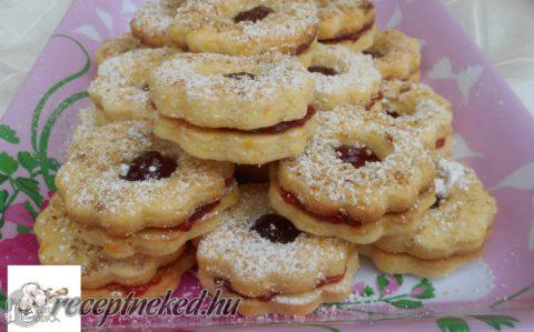 Eperlekváros linzer
