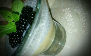 Karamelles chia puding