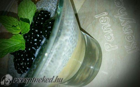Karamelles chia puding