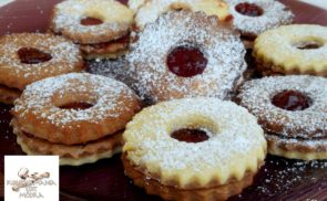 Eperlekváros kétszínű linzer