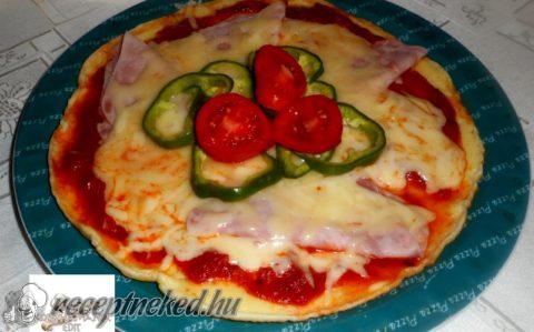 Serpenyős pizza 15 perc alatt