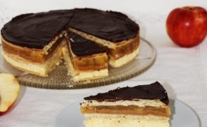 Almás-krémes torta