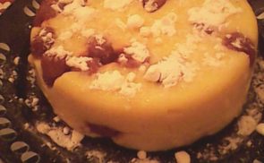Meggyes puliszka torta